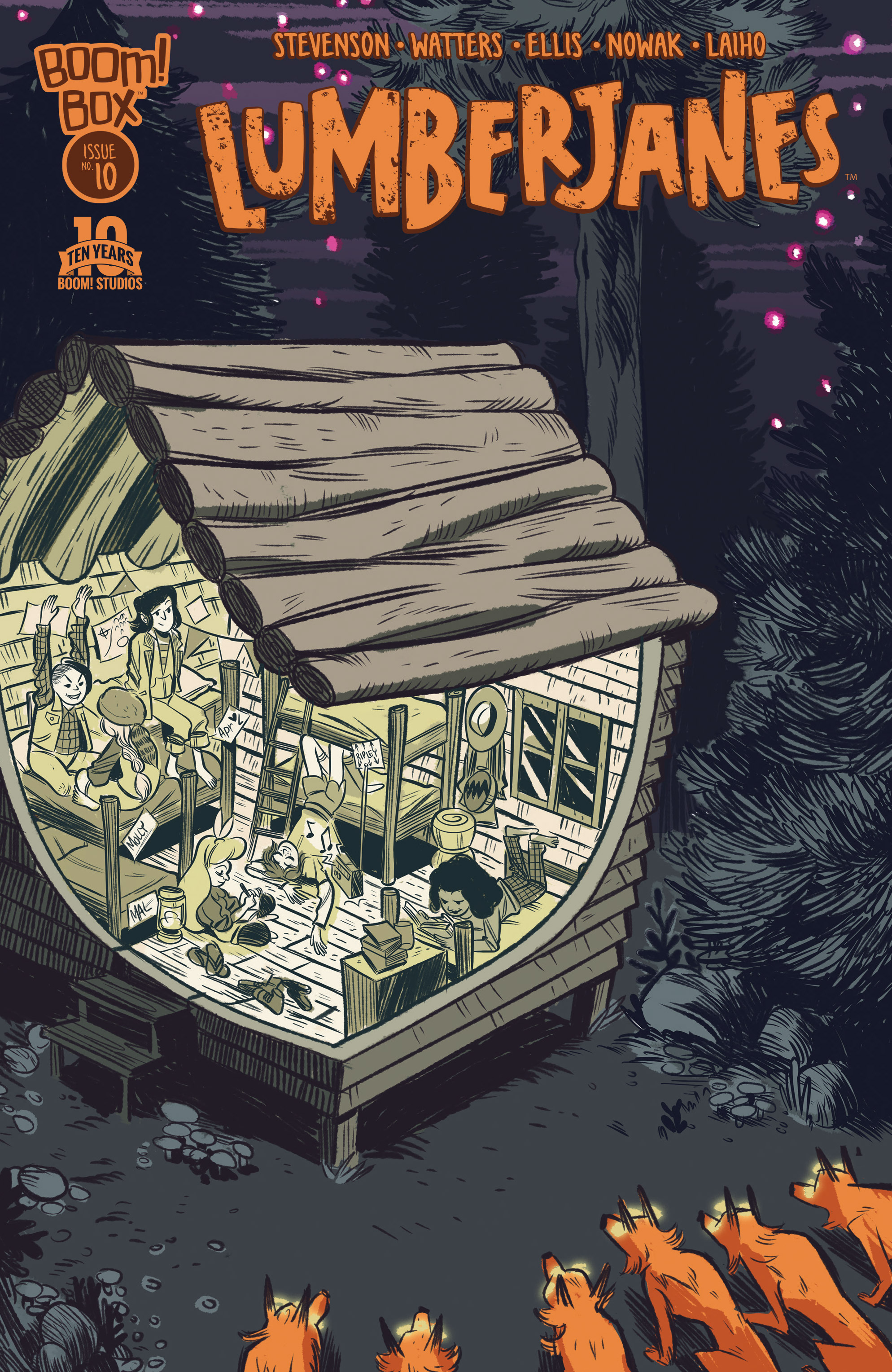 Lumberjanes (2014) #10 cover