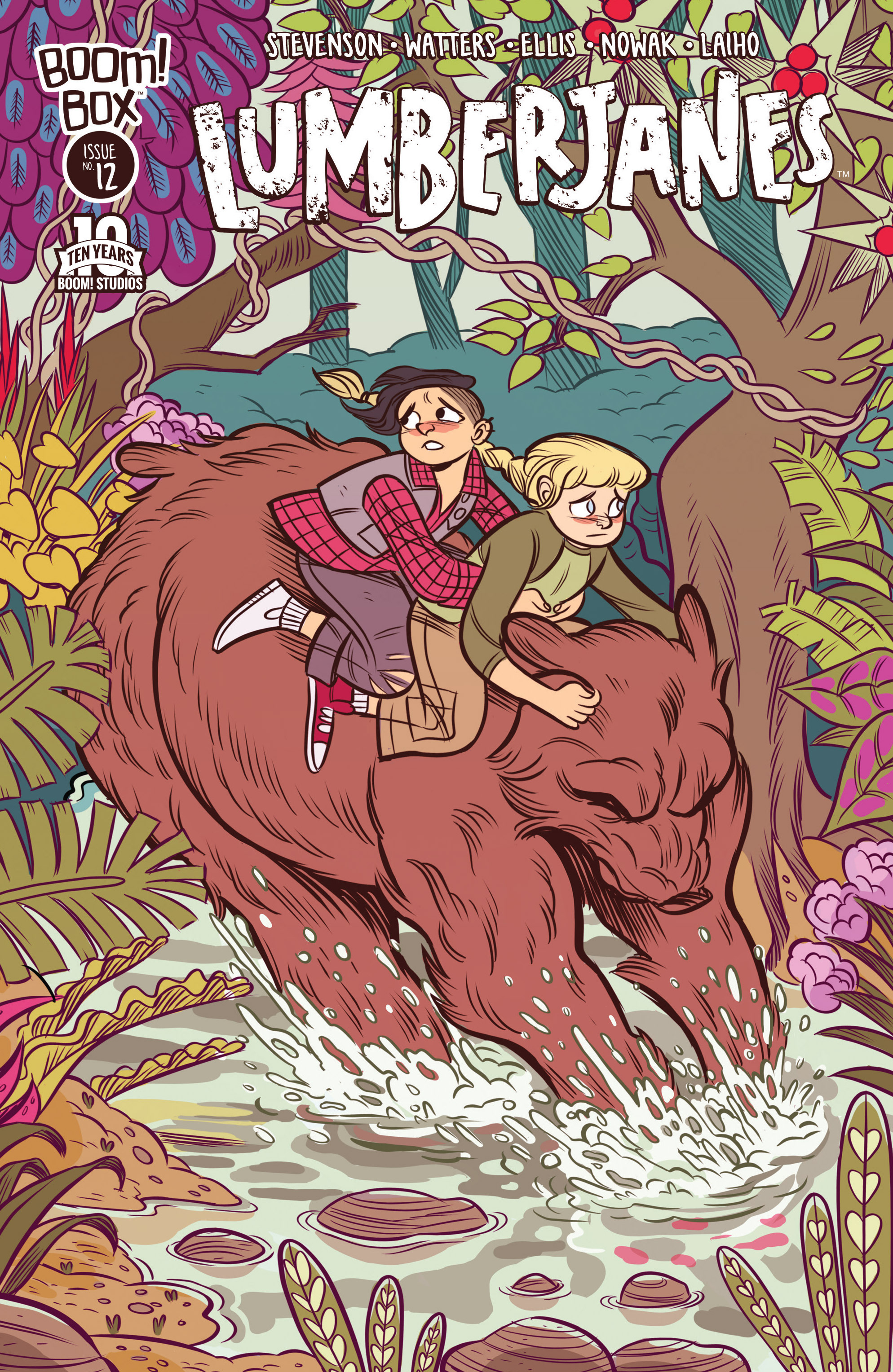 Lumberjanes (2014) #12 cover