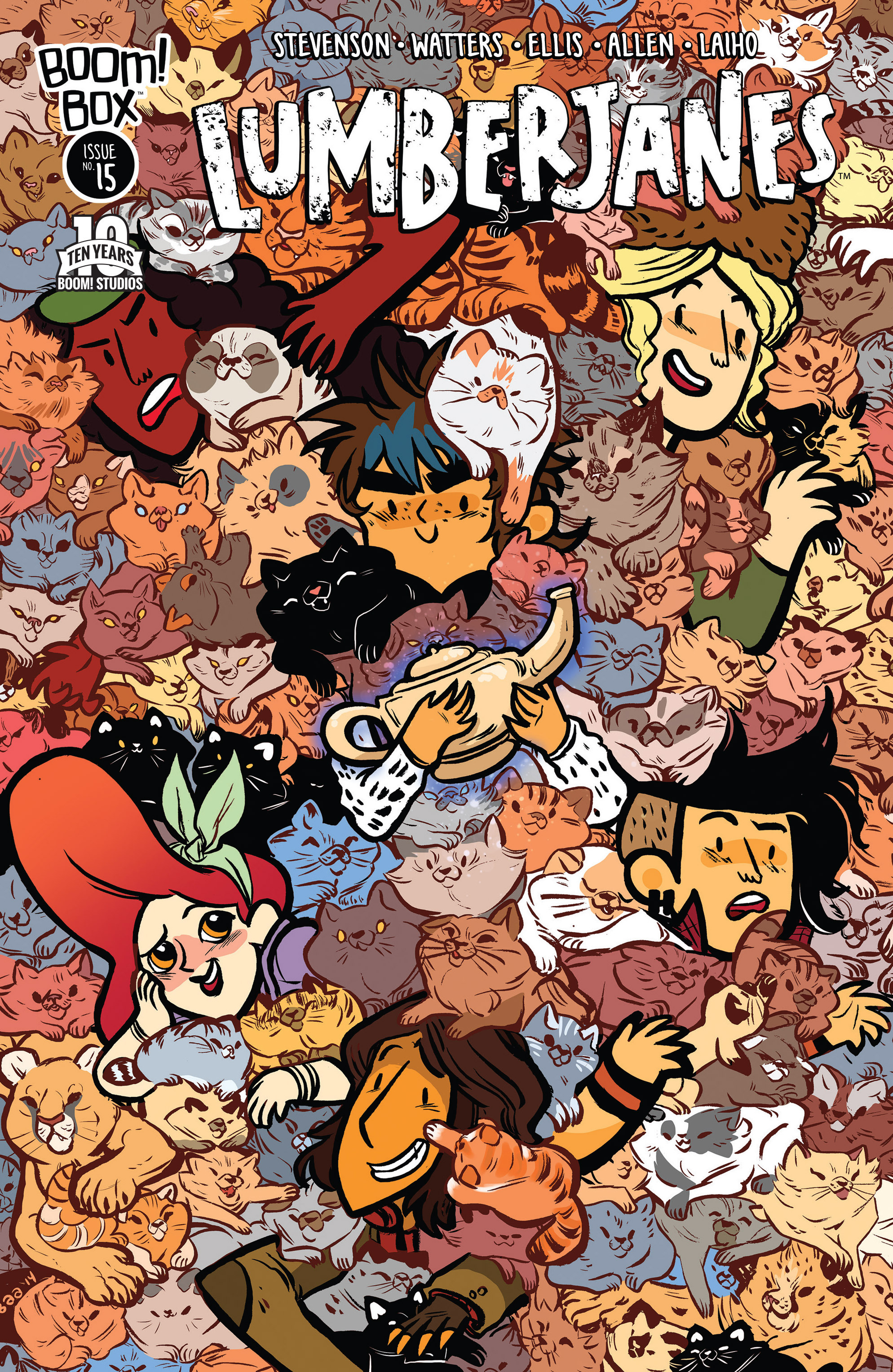 Lumberjanes (2014) #15 cover