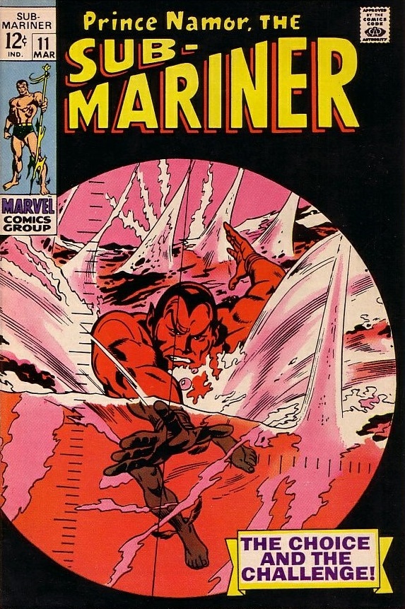 Sub-Mariner (1968) #11 cover