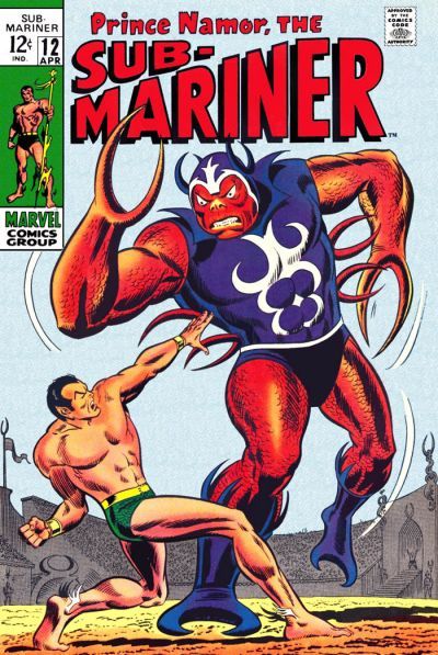 Sub-Mariner (1968) #12 cover