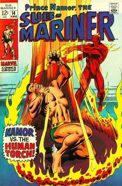 Sub-Mariner (1968) #14 cover