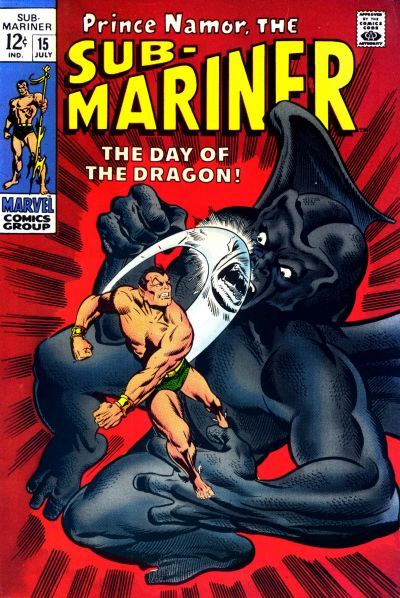 Sub-Mariner (1968) #15 cover