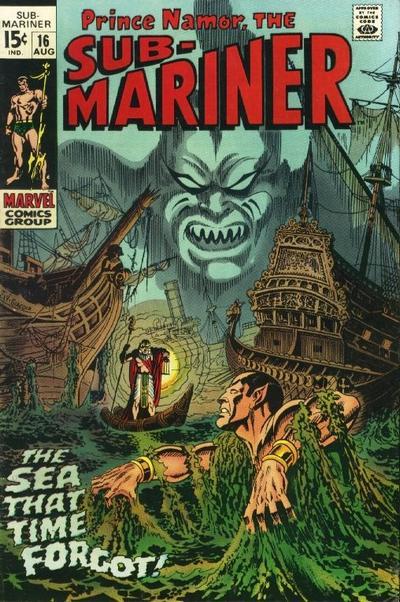Sub-Mariner (1968) #16 cover