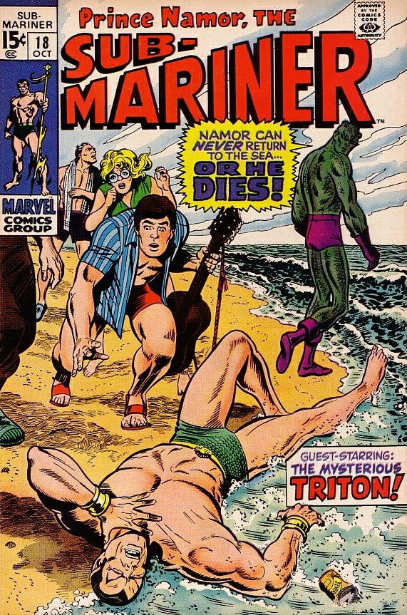 Sub-Mariner (1968) #18 cover