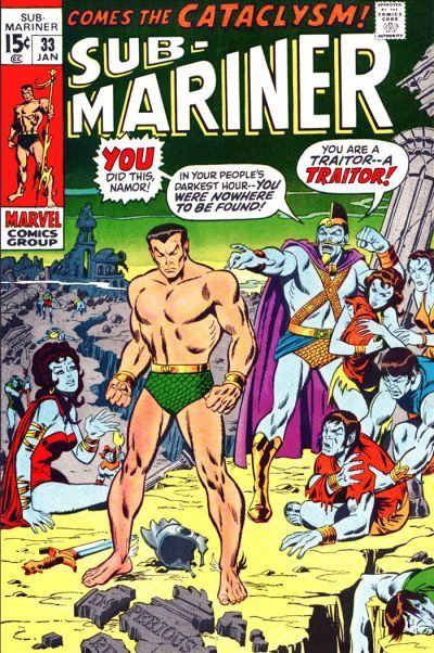 Sub-Mariner (1968) #33 cover