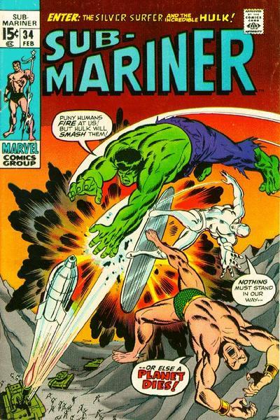 Sub-Mariner (1968) #34 cover