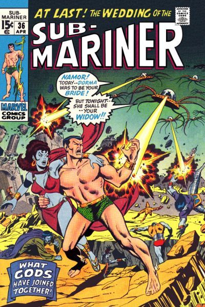Sub-Mariner (1968) #36 cover