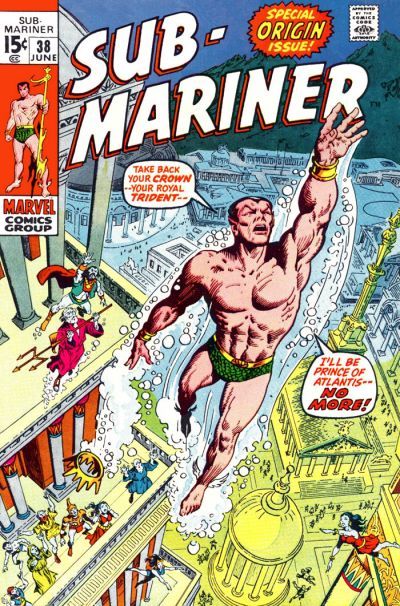 Sub-Mariner (1968) #38 cover