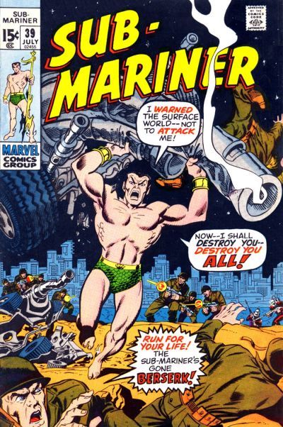 Sub-Mariner (1968) #39 cover