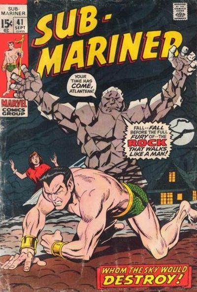 Sub-Mariner (1968) #41 cover