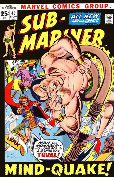 Sub-Mariner (1968) #43 cover