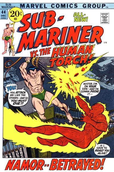 Sub-Mariner (1968) #44 cover