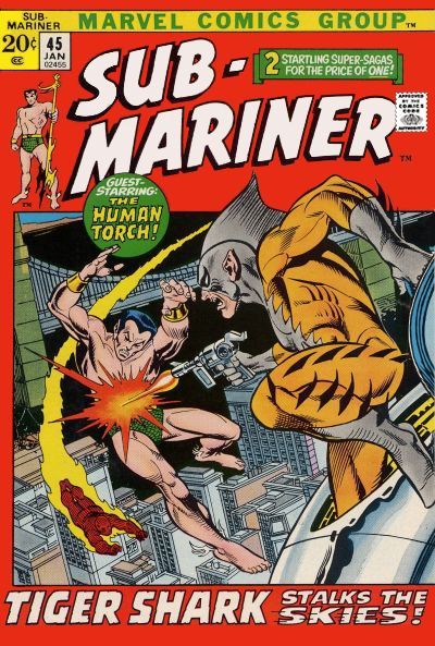 Sub-Mariner (1968) #45 cover