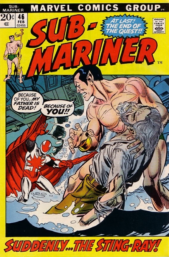 Sub-Mariner (1968) #46 cover