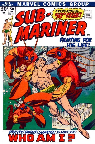 Sub-Mariner (1968) #50 cover