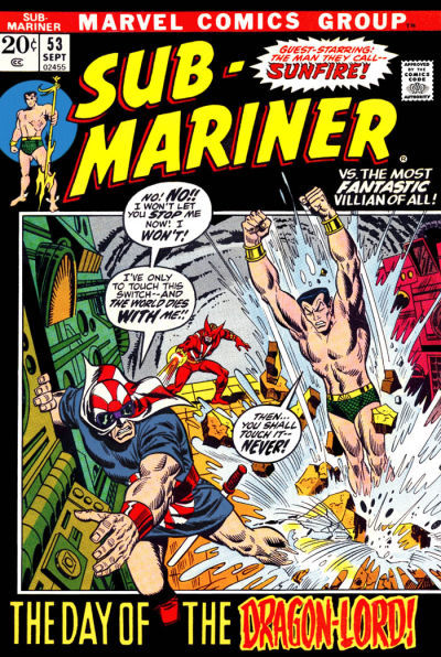 Sub-Mariner (1968) #53 cover