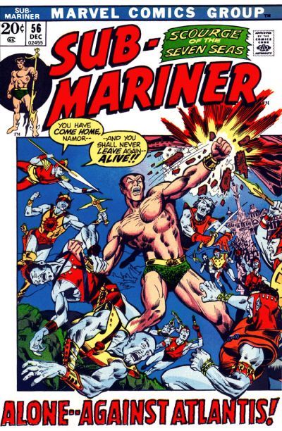 Sub-Mariner (1968) #56 cover