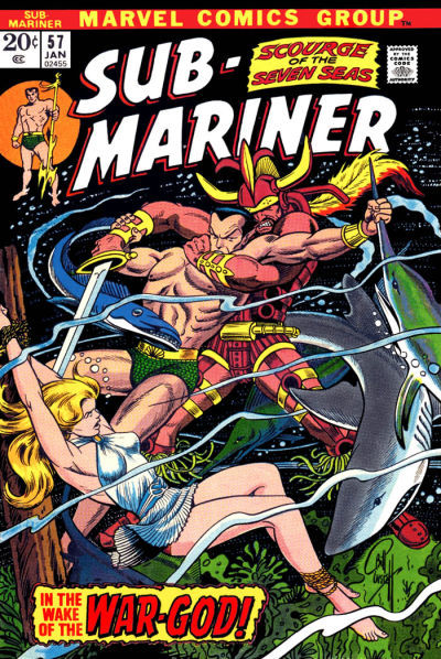 Sub-Mariner (1968) #57 cover