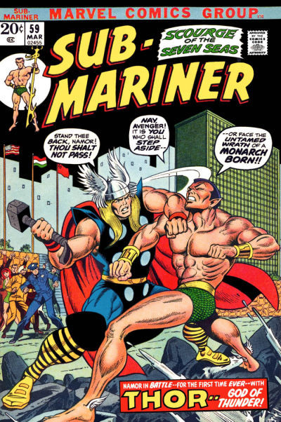 Sub-Mariner (1968) #59 cover
