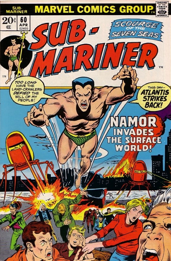 Sub-Mariner (1968) #60 cover