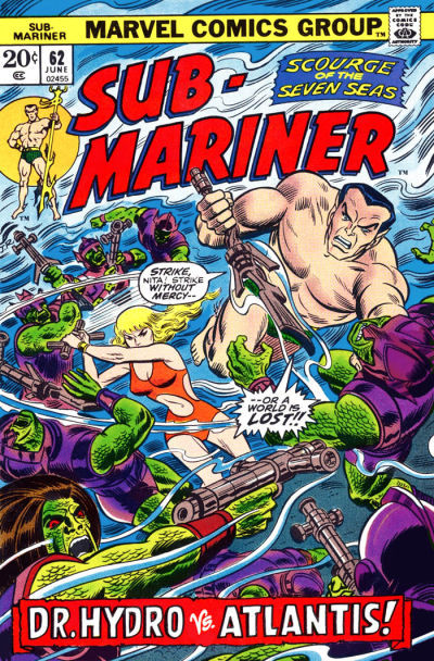Sub-Mariner (1968) #62 cover