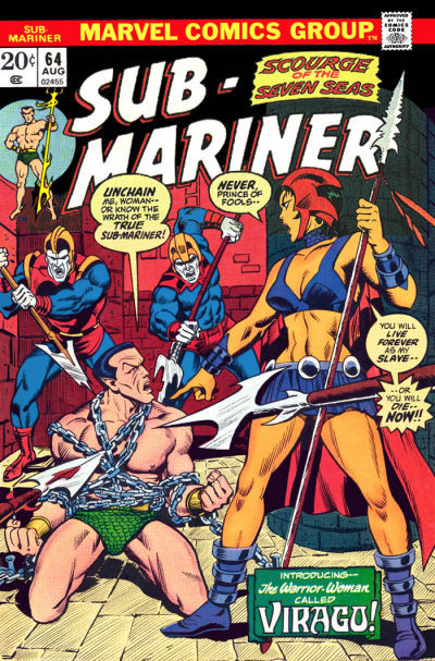Sub-Mariner (1968) #64 cover