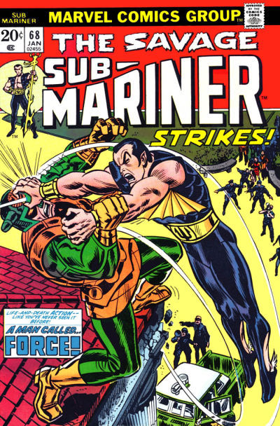 Sub-Mariner (1968) #68 cover