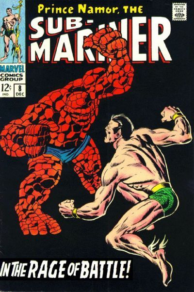 Sub-Mariner (1968) #8 cover