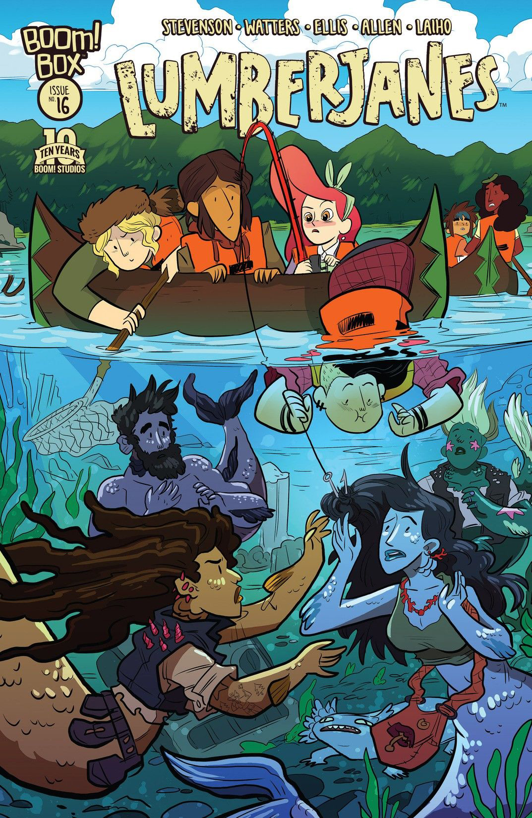 Lumberjanes (2014) #16 cover