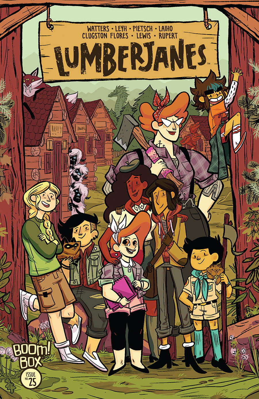 Lumberjanes (2014) #25 cover
