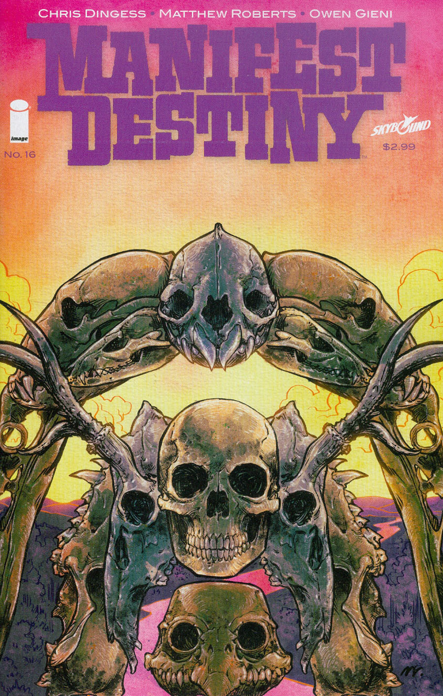 Manifest Destiny (2013) #16 cover