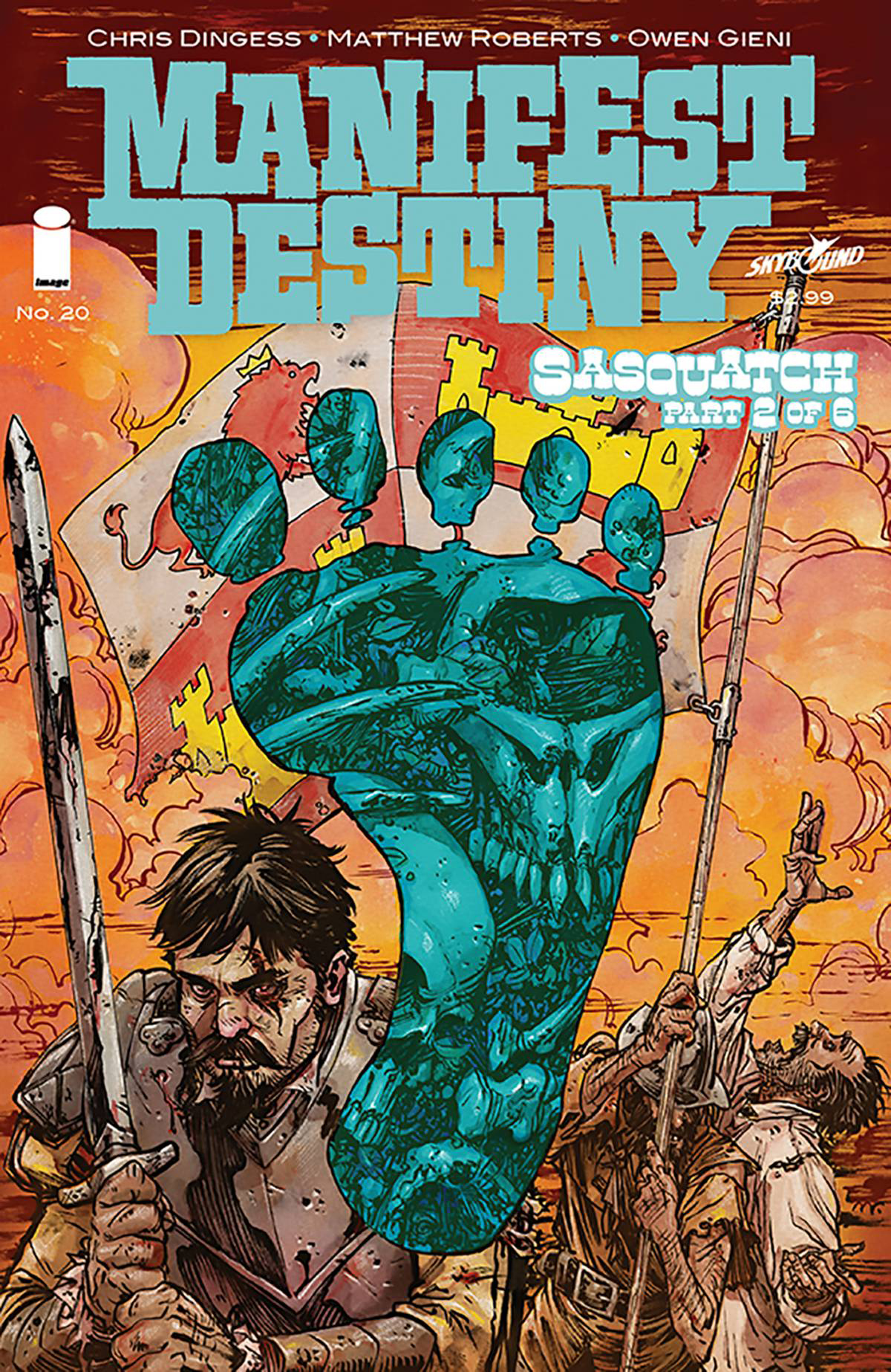 Manifest Destiny (2013) #20 cover