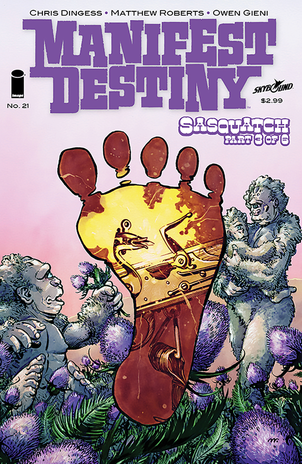 Manifest Destiny (2013) #21 cover