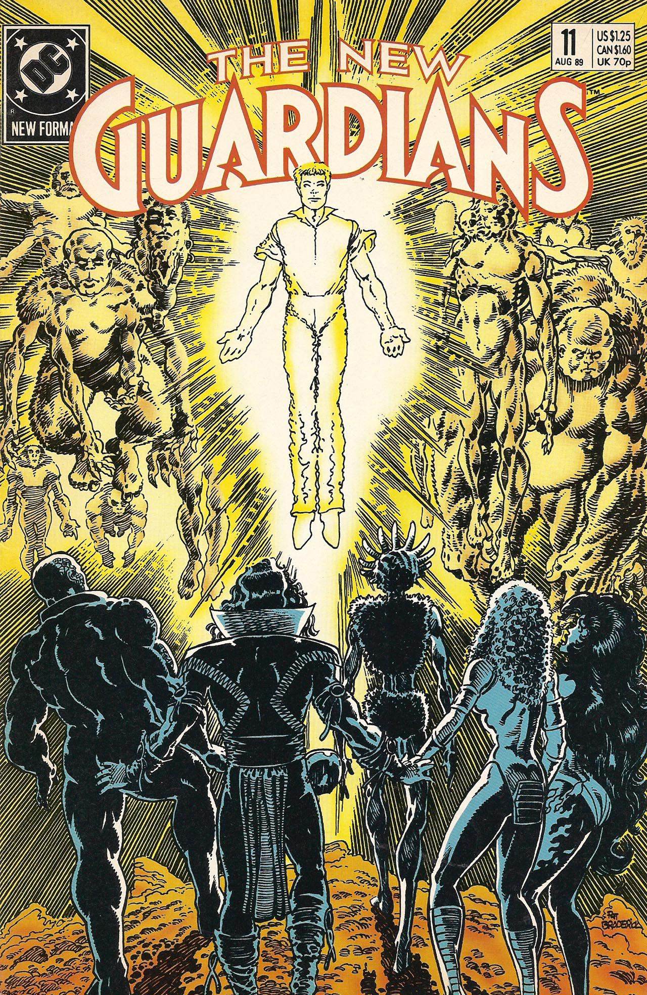 The New Guardians (1988) #11 cover