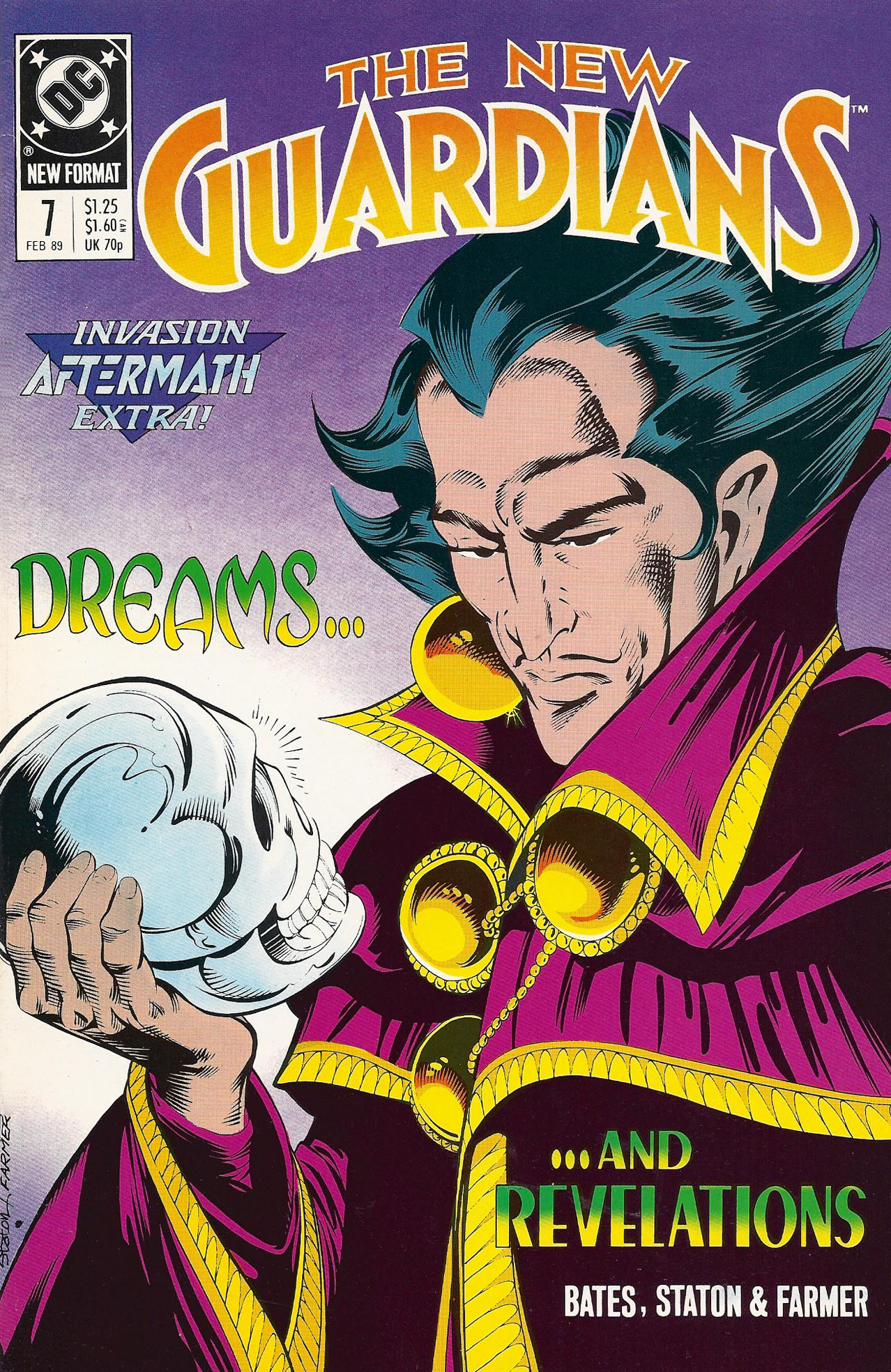The New Guardians (1988) #7 cover