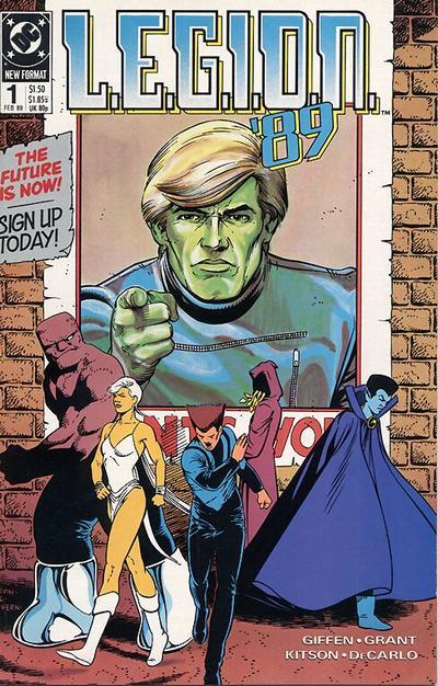 L.E.G.I.O.N. '89 (1989) #1 cover