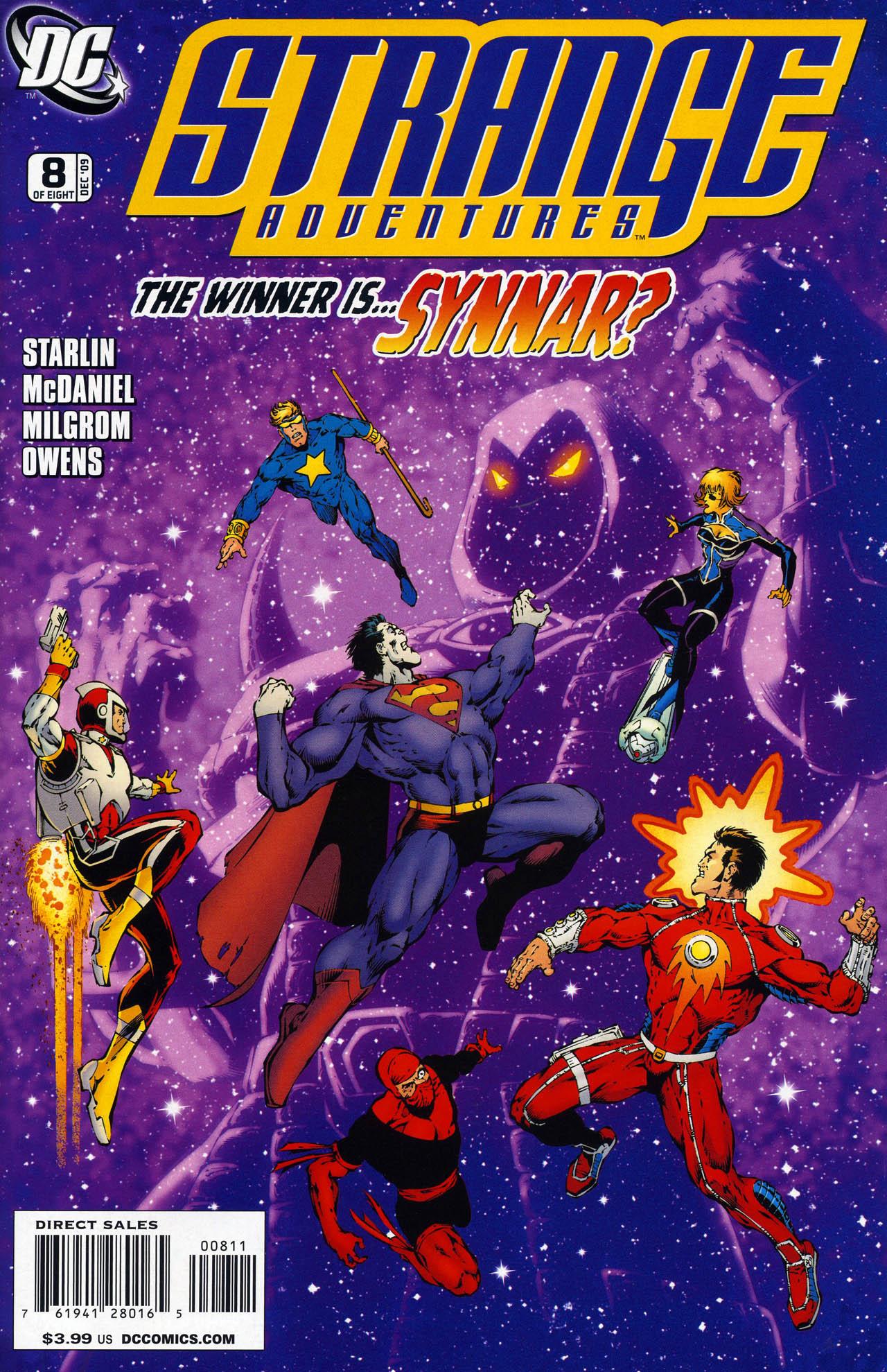 Strange Adventures (2009) #8 cover