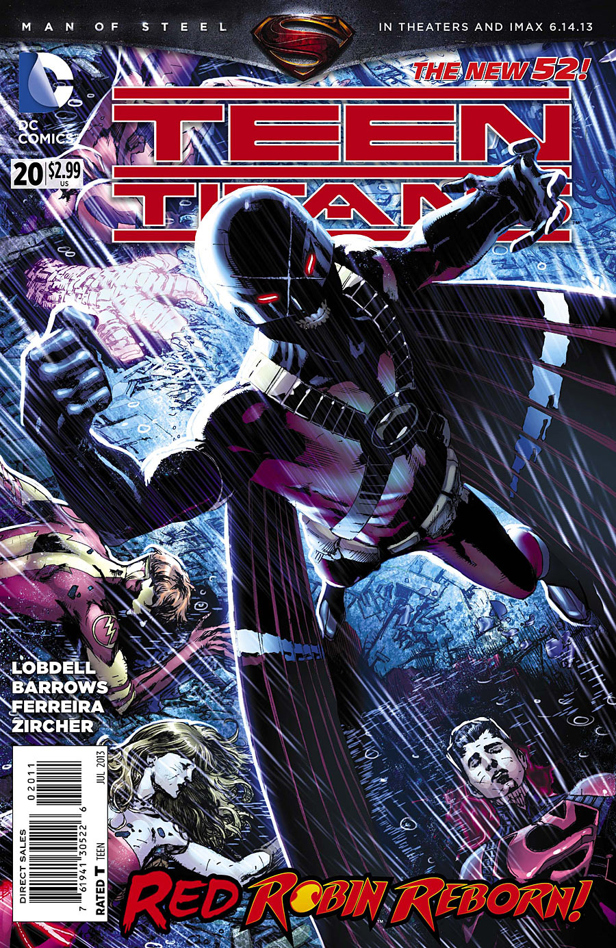 Teen Titans #20 cover