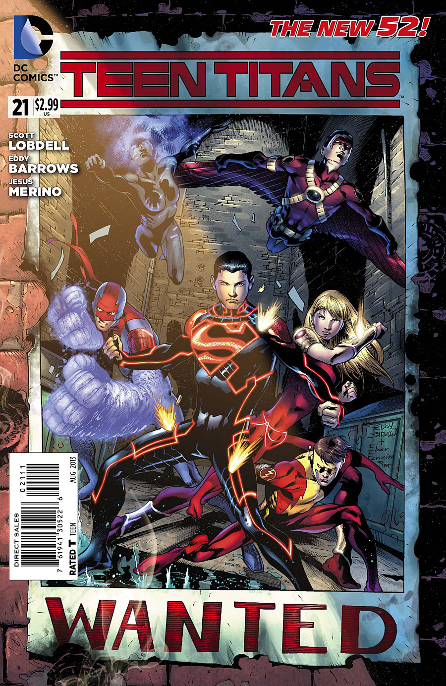 Teen Titans (2011) #21 cover