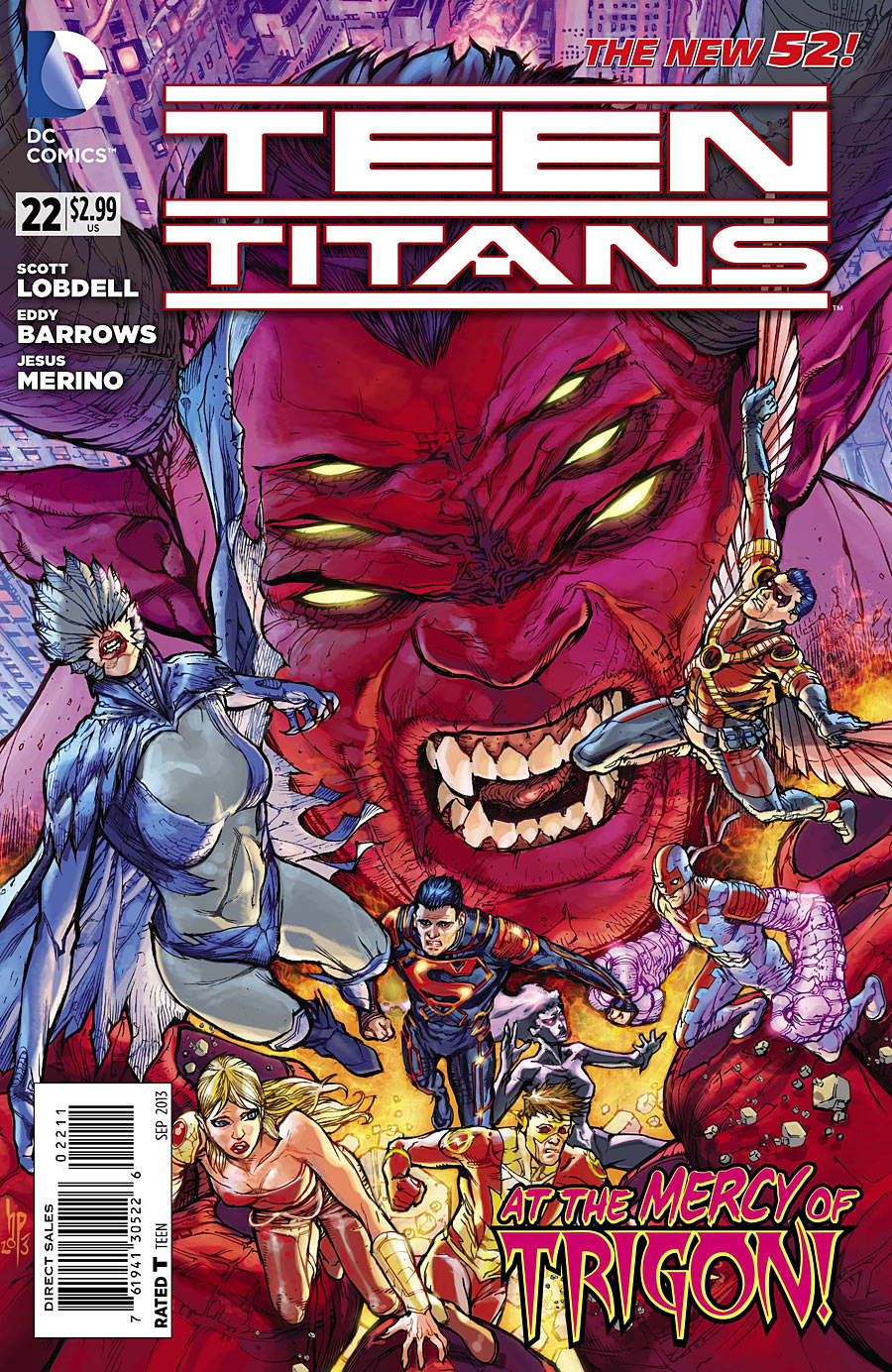 Teen Titans (2011) #22 cover
