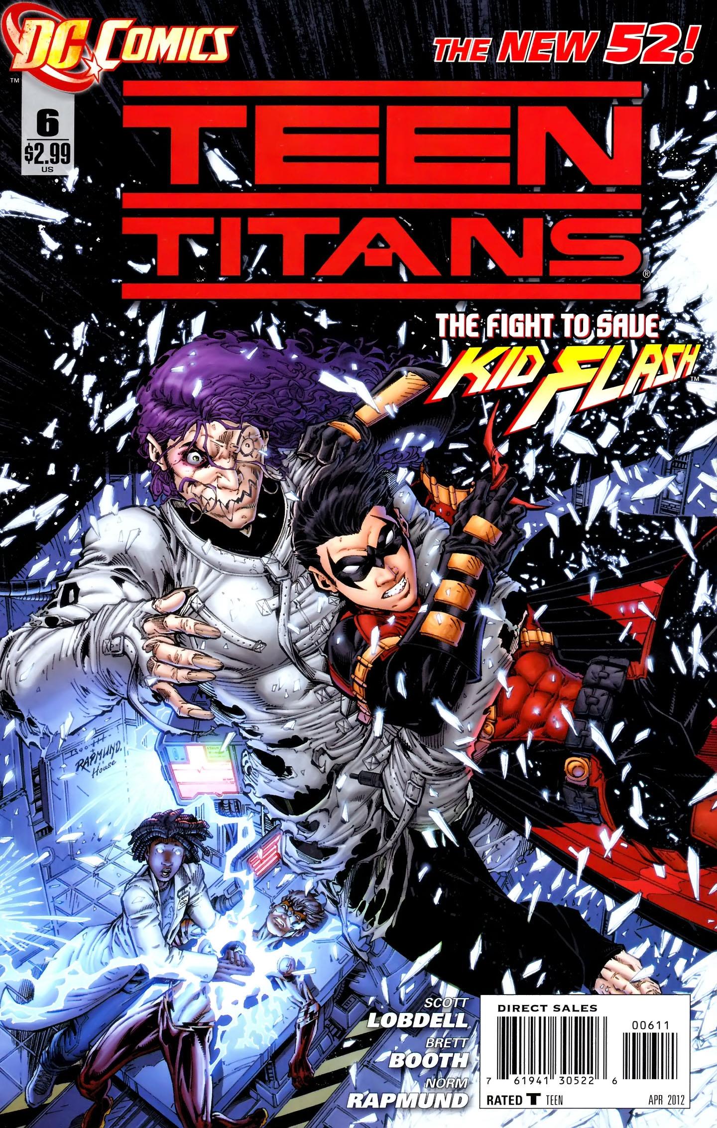Teen Titans (2011) #6 cover