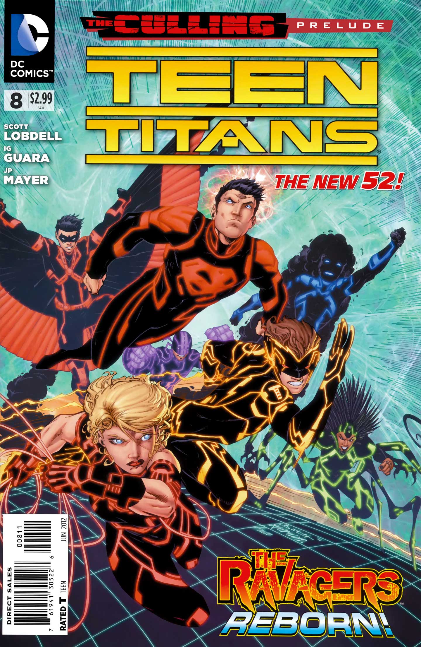Teen Titans (2011) #8 cover