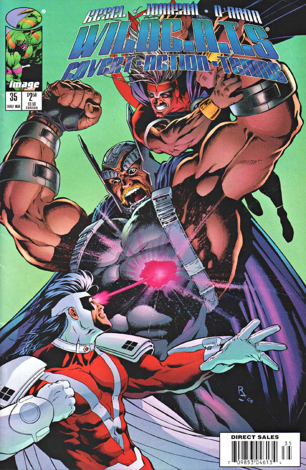 WildC.A.T.s (1995) #35 cover