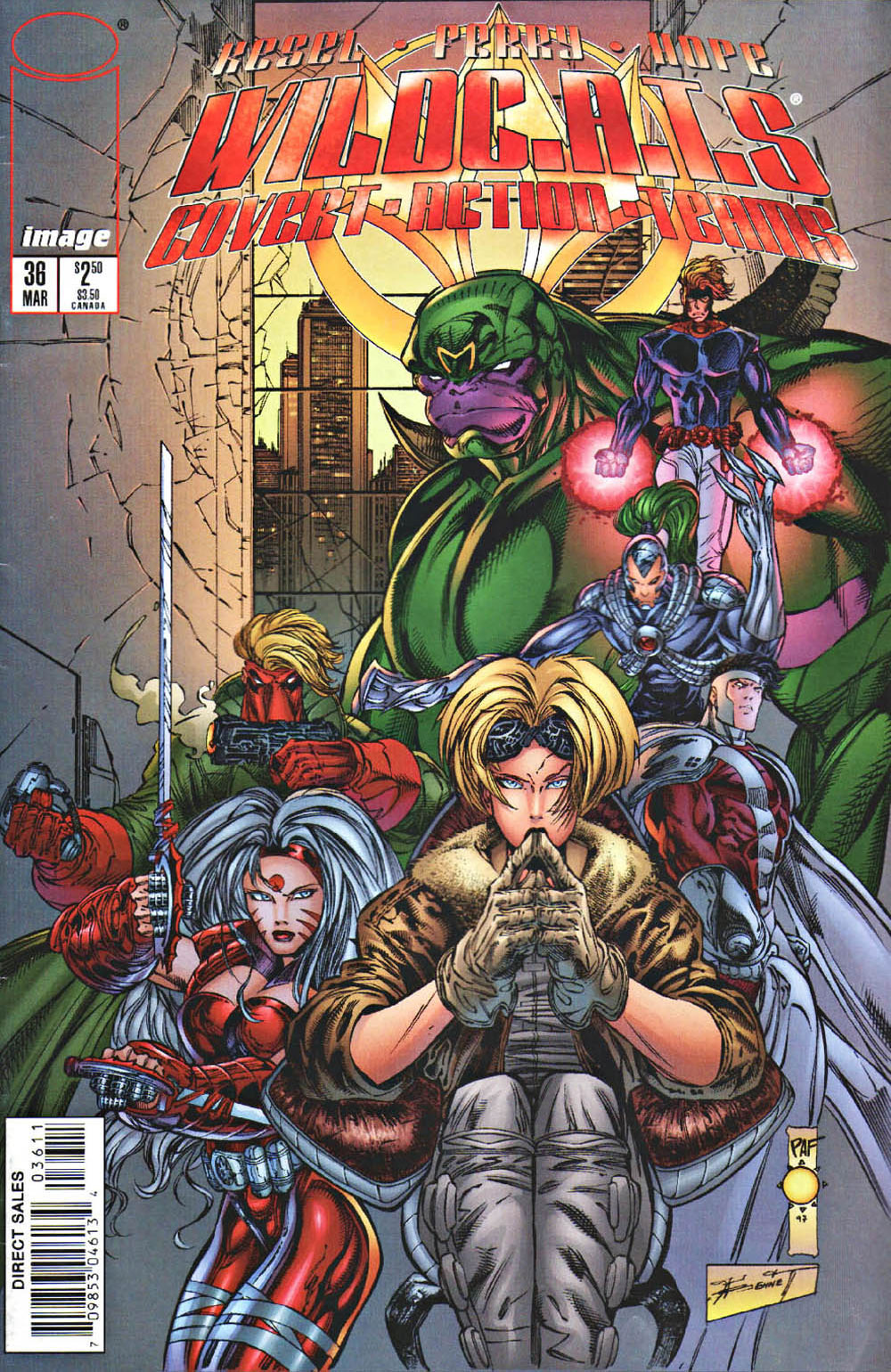 WildC.A.T.s (1995) #36 cover