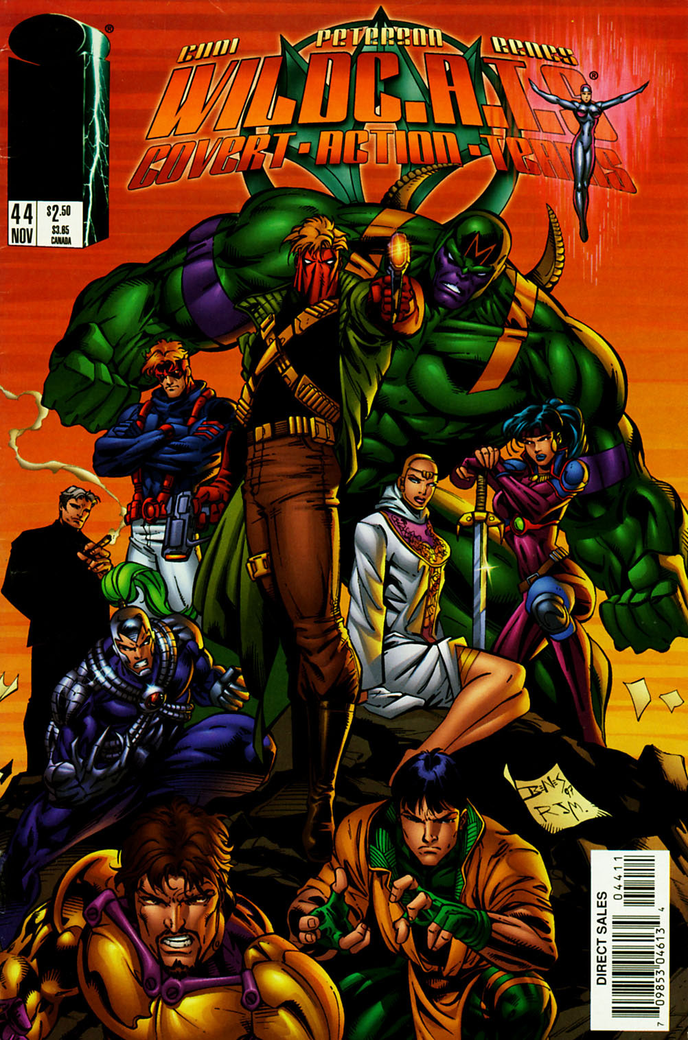WildC.A.T.s (1995) #44 cover
