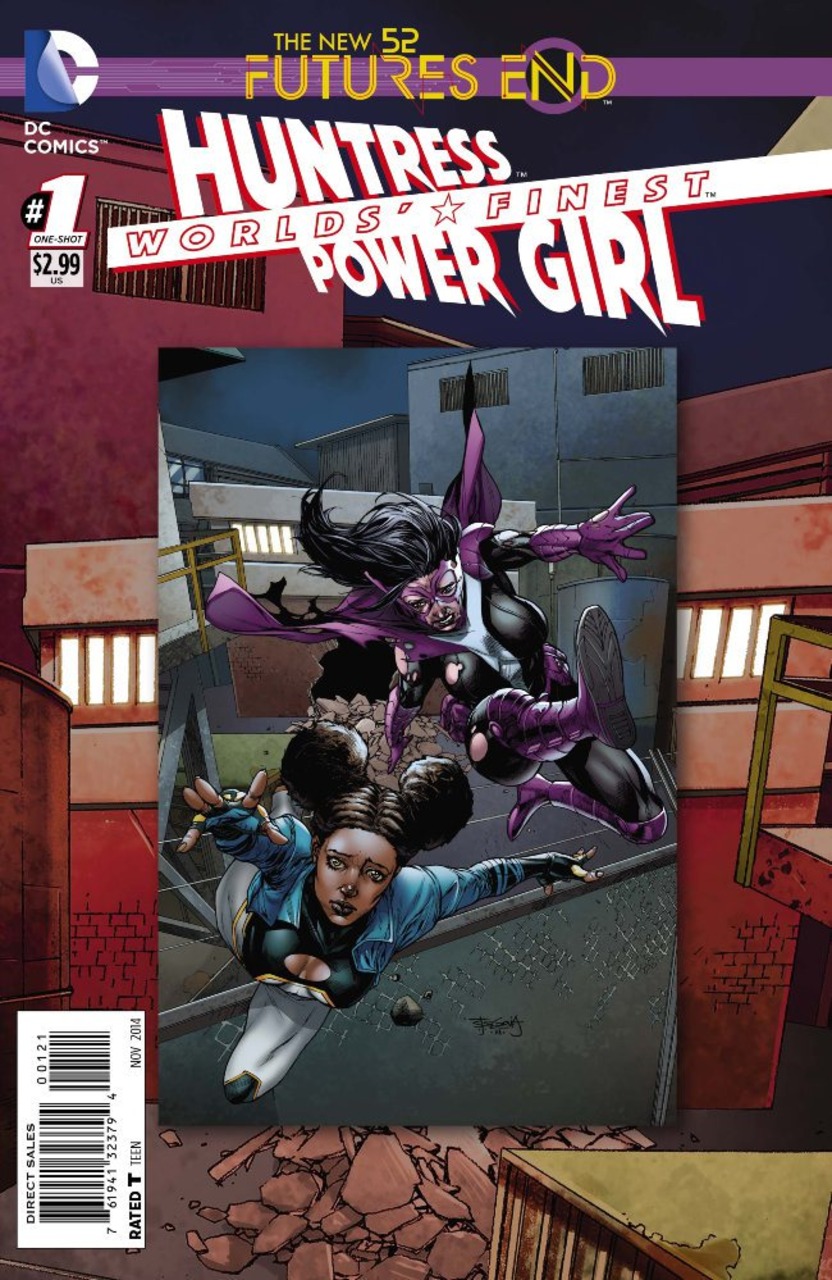 Worlds' Finest: Futures End #1 cover