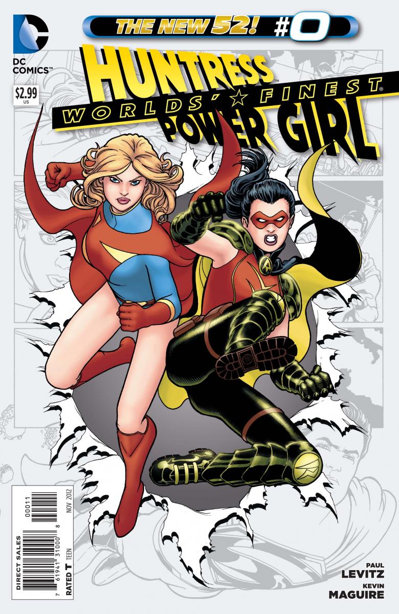 Worlds' Finest (2012) #0 cover