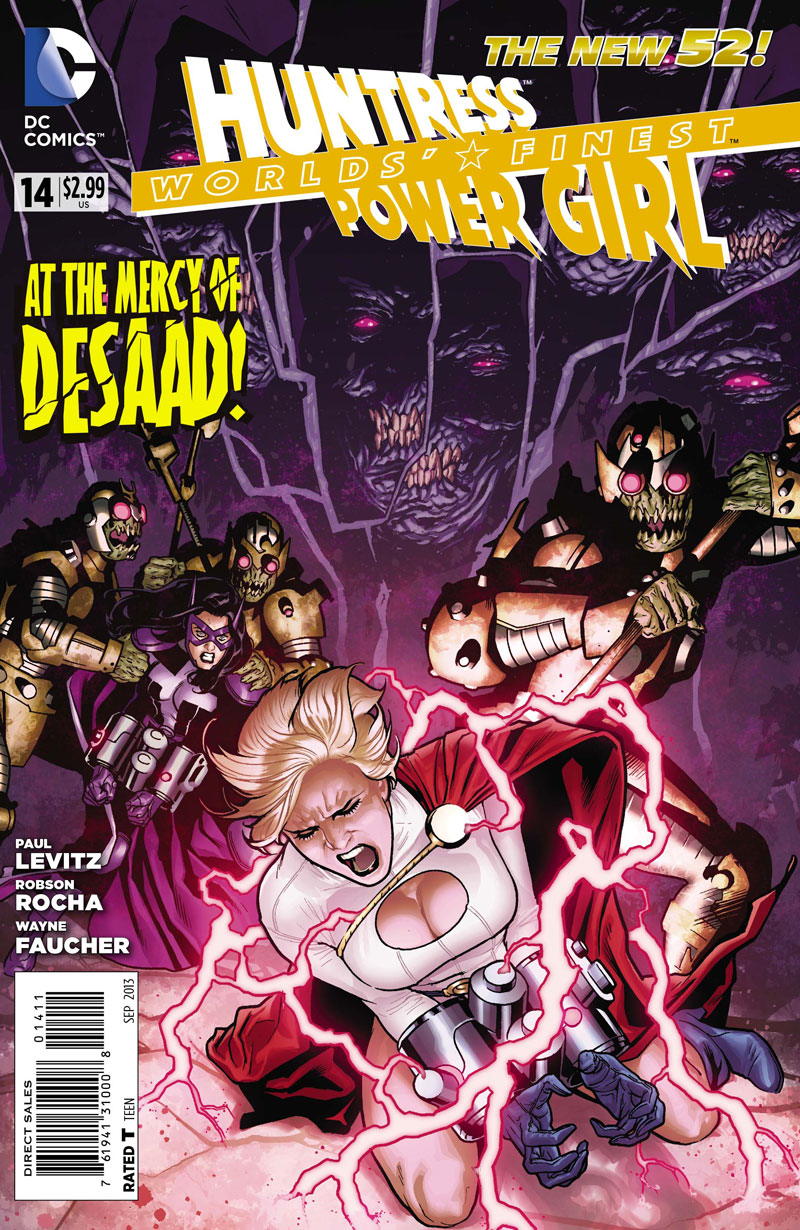 Worlds' Finest (2012) #14 cover