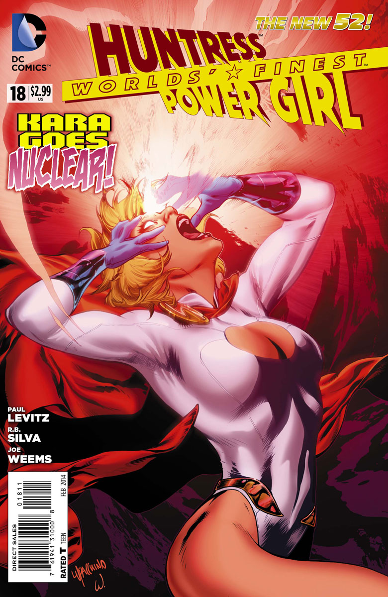 Worlds' Finest (2012) #18 cover